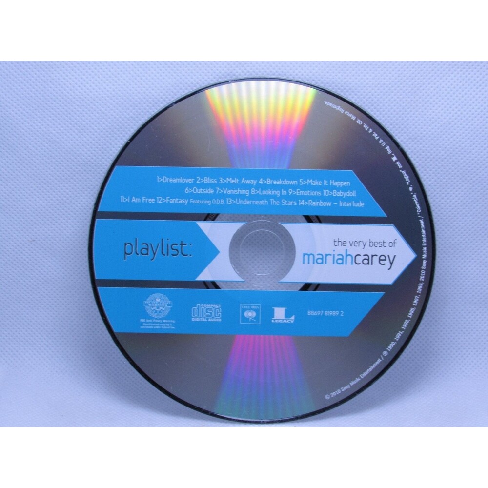 Mariah Carey – Playlist: The Very Best Of CD 2010 Pop R&B Columbia Legacy